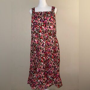 Lane Bryant Floral Sleeveless Dress Size 16